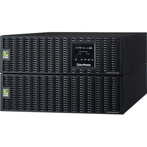 CyberPower 8KVA Online UPS 6U Maintenance Bypass HW-I/O Only 200-240V RT 3YR OL8KRT3UHW
