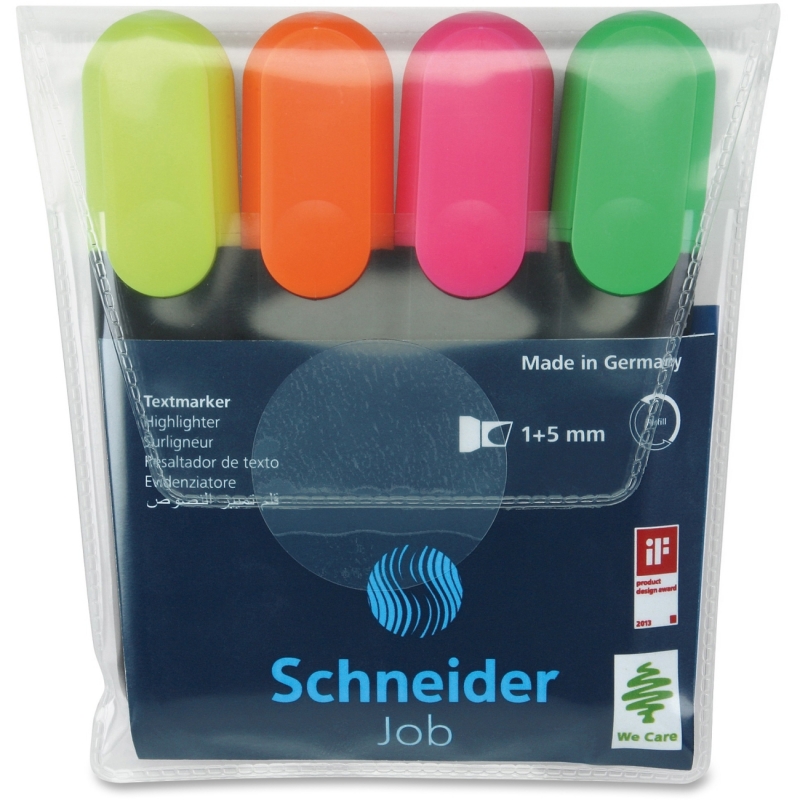 Schneider Texmarker Highlighter 4-color Pack 01500 STW01500