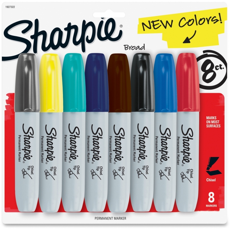 Sharpie Chisel Tip Permanent Markers 1927322 SAN1927322