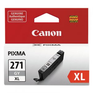 Canon 0340C001 (CLI-271XL) High-Yield Ink, Gray CNM0340C001 0340C001