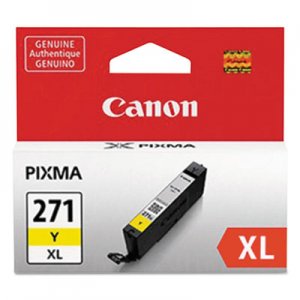 Canon 0339C001 (CLI-271XL) High-Yield Ink, Yellow CNM0339C001 0339C001