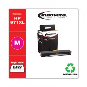 Innovera Remanufactured (971XL) High-Yield Ink, 6600 Page-Yield, Magenta IVRCN627AM