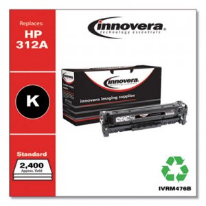 Innovera Remanufactured CF380A (312A) Toner, Black IVRM476B