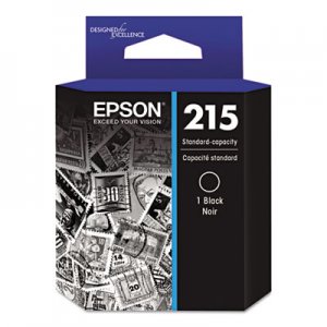 Epson T215120 (215) DURABrite Ultra Ink, Black EPST215120 T215120