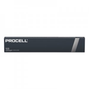 Duracell Procell Lithium Batteries, CR123, For Camera, 3V, 12/Box DURPL123BDK PL123BDK
