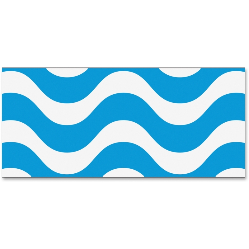 Trend Wavy Blue Bolder Borders 85152 TEP85152