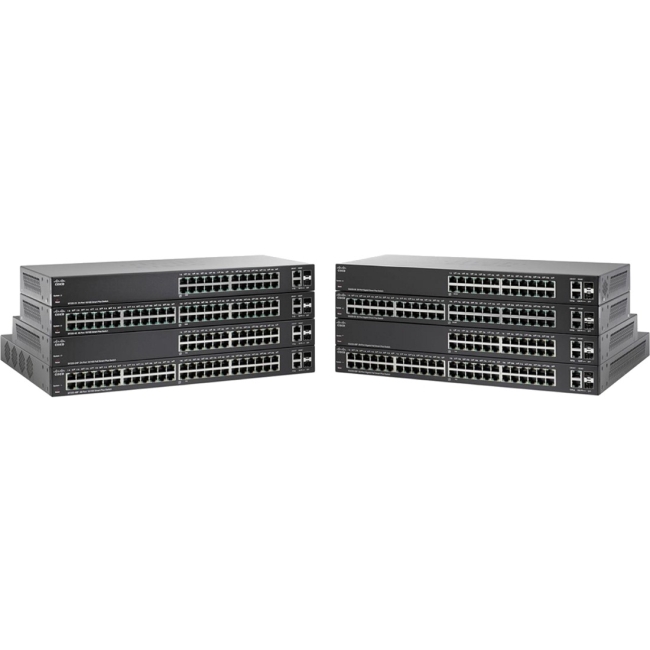 Cisco 24-Port 10/100 PoE Smart Plus Switch SF220-24P-K9-NA SF220-24P