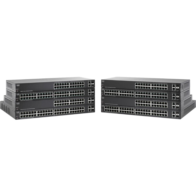 Cisco 24-Port 10/100 PoE Smart Plus Switch SF220-24P-K9-NA SF220-24P