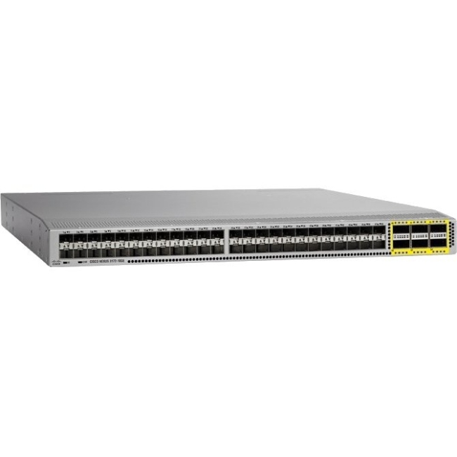 Cisco Nexus , Fwd Airflow (port side exhaust),AC P/S, LAN En N3K-C3172-FA-L3 3172PQ