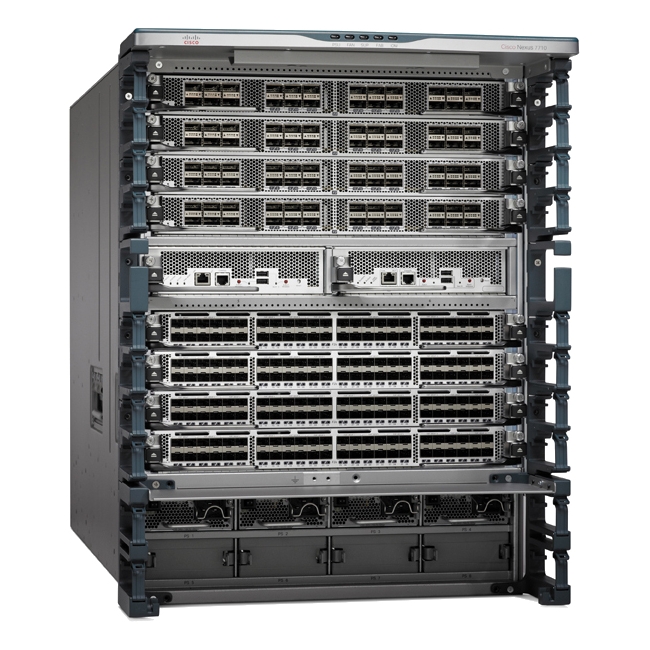 Cisco Nexus 7700 Switches 10-Slot chassis including Fan Trays, No Power Supply N77-C7710 7710
