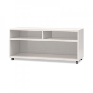 Safco Mayline e5 Series Open Storage Cabinet, 42w x 18d x 23h, White MLNEZ4223AGZ EZ4223AGZ