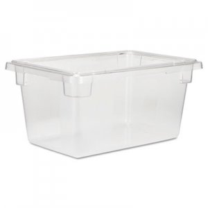 Rubbermaid Commercial Food/Tote Boxes, 5gal, 12w x 18d x 9h, Clear RCP3304CLE FG330400CLR