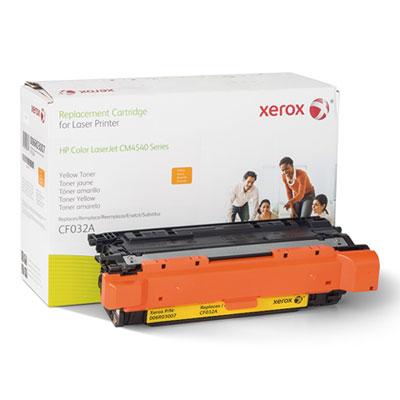 Xerox (CF032A) Compatible Remanufactured Toner, 12500 Page-Yield, Yellow XER006R03007 006R03007