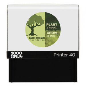 COSCO 2000PLUS Self-Inking Custom Message Stamp, 7/8 x 2 5/16 COS1SI40PGL 1SI40PGL