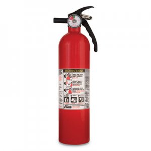 Kidde Full Home Fire Extinguisher, 2.5lb, 1-A, 10-B:C KID466142N 408-466142