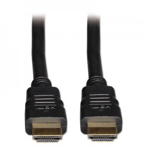 Tripp Lite High Speed HDMI Cable with Ethernet, Digital Video with Audio, 10 ft, Black TRPP569010 P569-010