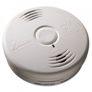 Kidde Bedroom Smoke Alarm w/Voice Alarm, Lithium Battery, 5.22"Dia x 1.6"Depth KID21010067 21010167