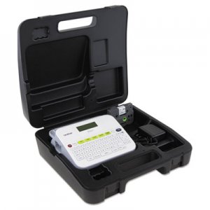 Brother P-Touch PT-D400VP Versatile Label Maker with AC Adapter and Carrying Case, White BRTPTD400VP PTD400VP