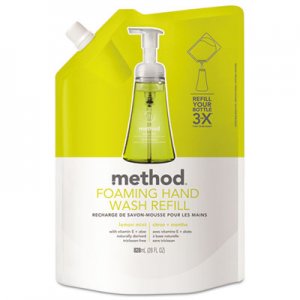Method Foaming Hand Wash Refill, Lemon Mint, 28 oz Pouch MTH01365 817939013656