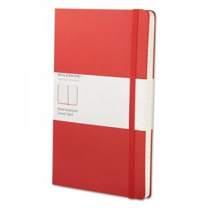Moleskine Ruled Classic Notebook, 8 1/4 x 5, Red Cover, 240 Sheets HBGQP060R 9788862930048