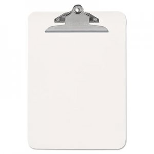 Genpak Plastic Clipboard with High Capacity Clip, 1" Capacity, Holds 8 1/2 x 12, Clear UNV40308