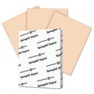 Springhill Digital Vellum Bristol Color Cover, 67 lb, 8 1/2 x 11, Peach, 250 Sheets/Pack SGH058000 058000
