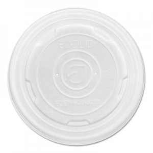 Eco-Products EcoLid Renewable & Compost Food Container Lids, Fits 8oz sizes, 50/PK, 20 PK/CT ECOEPECOLIDSPS EP-ECOLID-SPS