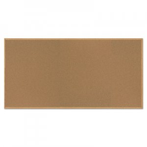 MasterVision Value Cork Bulletin Board with Oak Frame, 48 x 96, Natural BVCSF362001233 SF362001233