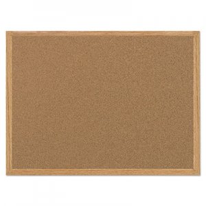 MasterVision Value Cork Bulletin Board with Oak Frame, 36 x 48, Natural BVCSF152001239 SF152001239