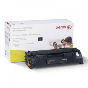 Xerox Compatible Reman CE505A Extended Yield Toner, 4000 Page-Yield, Black XER006R03195 006R03195