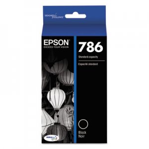 Epson T786120D2 (786) DURABrite Ultra Ink, Black EPST786120D2 T786120D2