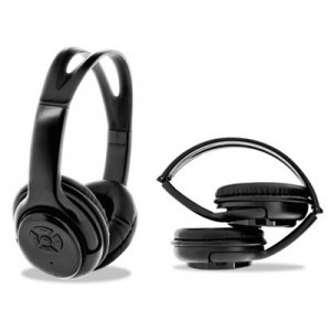 ByTech Bluetooth Headphones, Black BTHBYAUBO101BK BYAUBO101BK