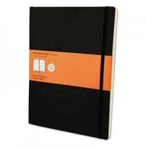 Moleskine Classic Softcover Notebook, Ruled, 10 x 7 1/2, Black Cover, 192 Sheets HBGMSX14 9788883707223