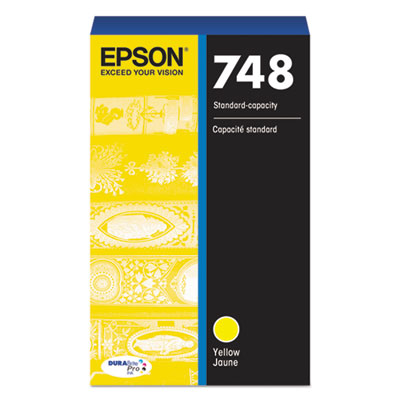Epson T748420 (T748) DURABrite Pro Ink, Yellow EPST748420 T748420