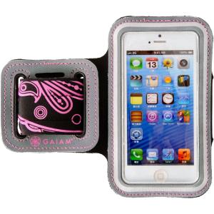 Gaiam iPhone 5 / 5S Sports Armband Paisley - Pink 31297