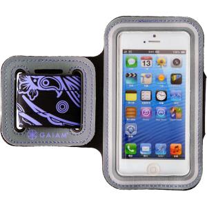 Gaiam iPhone 5 / 5S Sports Armband Paisley - Purple 31298