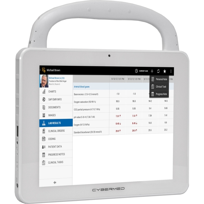 Cybernet CyberMed Medical Grade Windows Tablet CYBERMED-T10C T10C