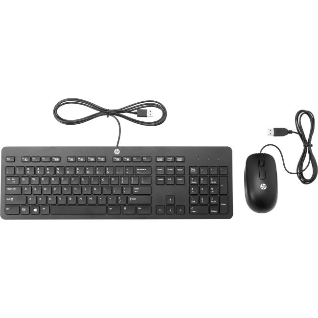 HP Slim USB Keyboard and Mouse T6T83AA#ABA