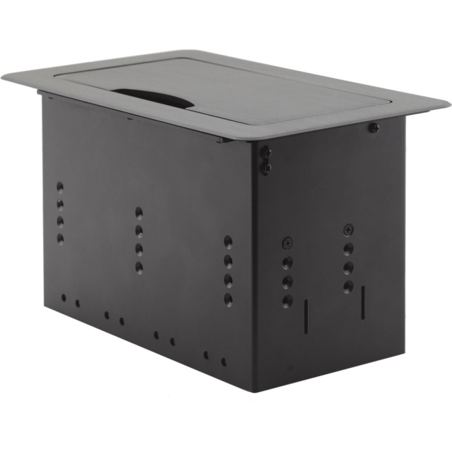 Kramer Table Mount Modular Multi-Connection Solution - Tilt-Up Lid TBUS-4XL