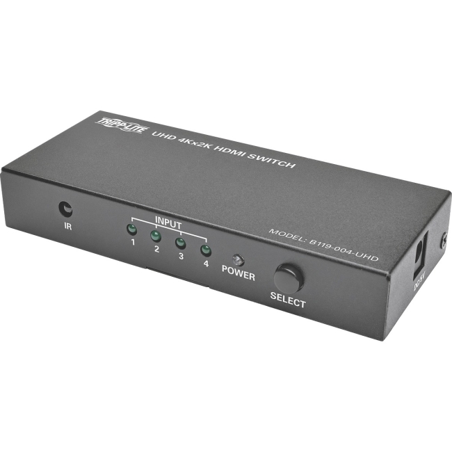 Tripp Lite 4-Port HDMI Switch B119-004-UHD