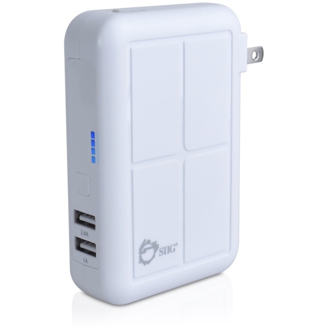 SIIG 3-in1 Power Bank Charger - White AC-PW0Y12-S1