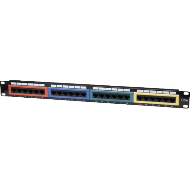 Intellinet Cat5e Color-Coded Patch Panel 513678
