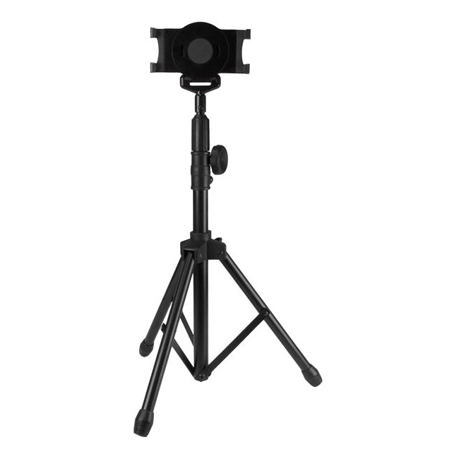 StarTech.com Tripod Floor Stand for Tablets - Portable Tablet Tripod with Carrying Bag STNDTBLT1A5T