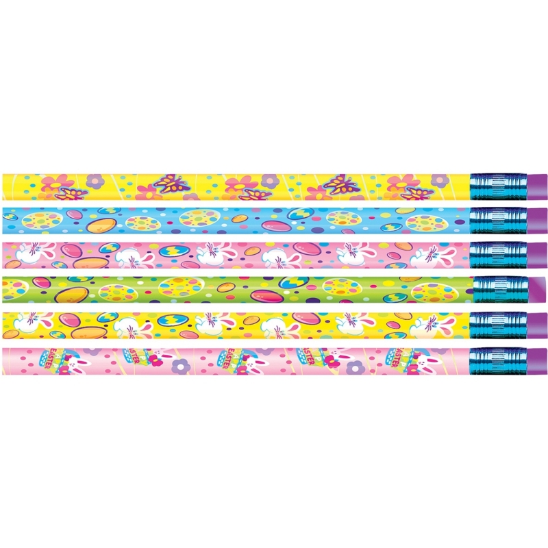 Moon Products Springtime Easter Design Pencils 52024B MPD52024B