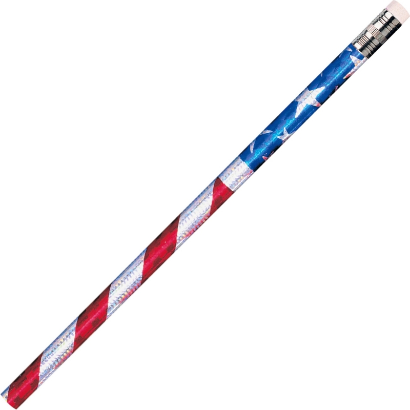 Moon Products Stars/Stripes Glitz Pencils 7662B MPD7662B