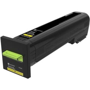 Lexmark 22K Yellow Toner Cartridge (CS820) 72K0X40