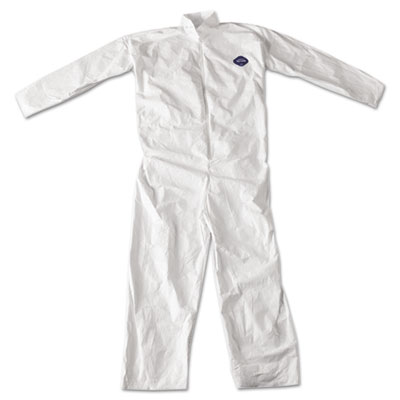 DuPont Tyvek Coveralls, White, 4X-Large, 25/Carton DUPTY120S4XL 251-TY120S-4XL