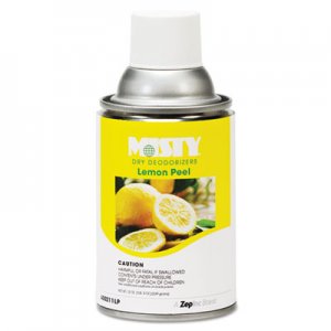 MISTY Metered Dry Deodorizer Refills, Lemon Peel, 7oz, Aerosol, 12/Carton AMR1001744 1001744