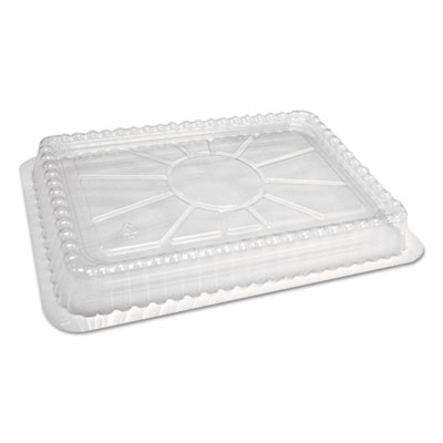 Handi-Foil of America Clear Plastic Dome Lid, Fits Oblong Pans 2061/2062, 500/Carton HFA2062DL 2062DL