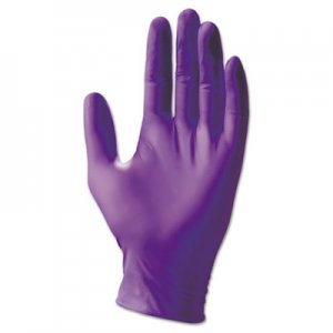 Kimberly-Clark PURPLE NITRILE Exam Gloves, Powder-Free, 252 mm Length, Large, 50 Pair/Box KCC55093 KCC 55093